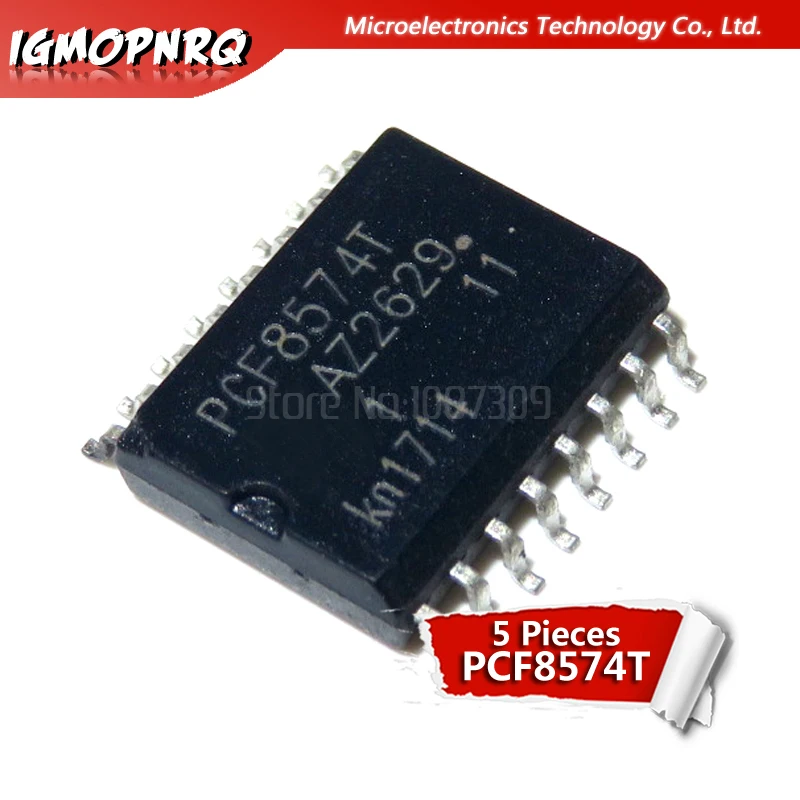 5 шт. PCF8574T SOP16 PCF8574 SOP-16 PCF8574AT SOP SMD