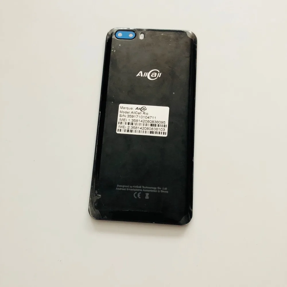 Задняя крышка аккумулятора б/у + стеклянный объектив камеры для Allcall Rio MTK6580A Quad Core 1