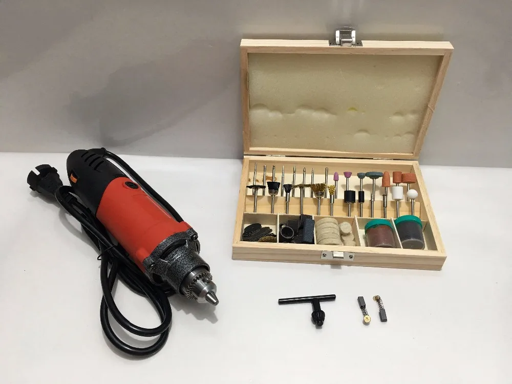 Электрическая мини-ДРЕЛЬ Dremel 180 Вт полировальная машина вращающийся инструмент с