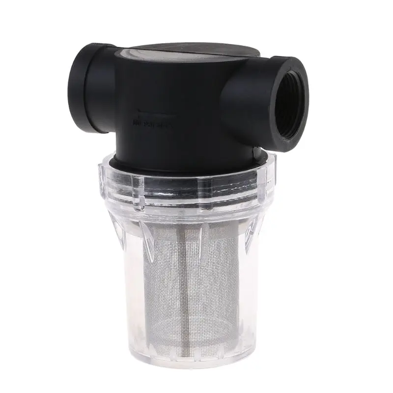 Фото 3/4" Irrigation High Flow Pipeline Filter Garden Pond Inline Mesh Strainer Water Pump Filters Обустройство дома 3/4" Irrigation High Flow Pipeline Filter Garden Pond Inline Mesh Strainer Water Pump Filters Обустройство дома