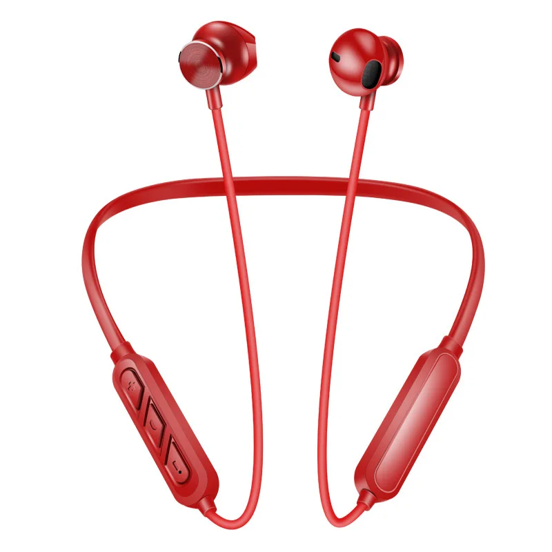 Red Беспроводные наушники EARDECO IPX5, Bluetooth наушники, стерео Спортивные Беспроводные наушники, гарнитура с микрофоном, басы для телефона - Цвет: Red