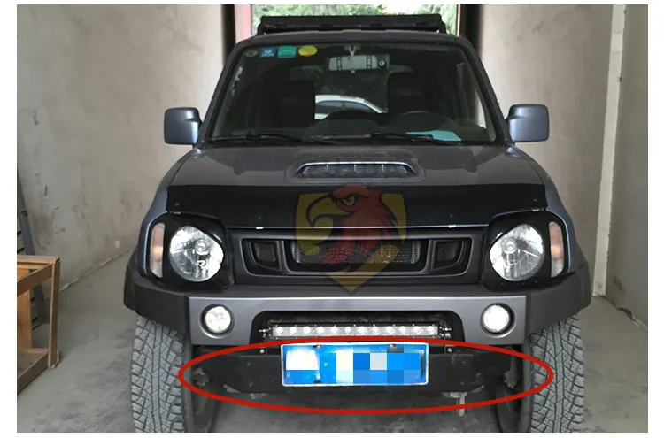 Передний бампер шасси бампер защитная пластина для Suzuki Jimny JB43 4X4 внедорожные аксессуары Запчасти