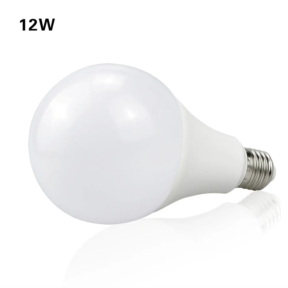 Инфракрасный индукционный датчик движения + светодиодный светильник E27 12 Вт 220