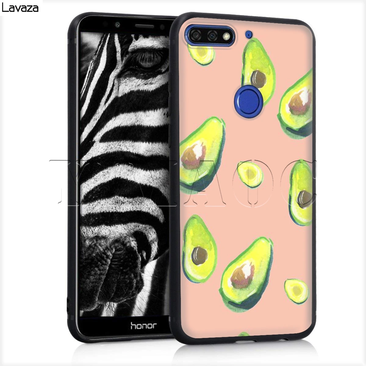 Lavaza Avocado fruit Case for Huawei Mate Y7 Y9 P8 P9 P10 P20 P30 Lite Pro P Smart Mini 2017 2019 |