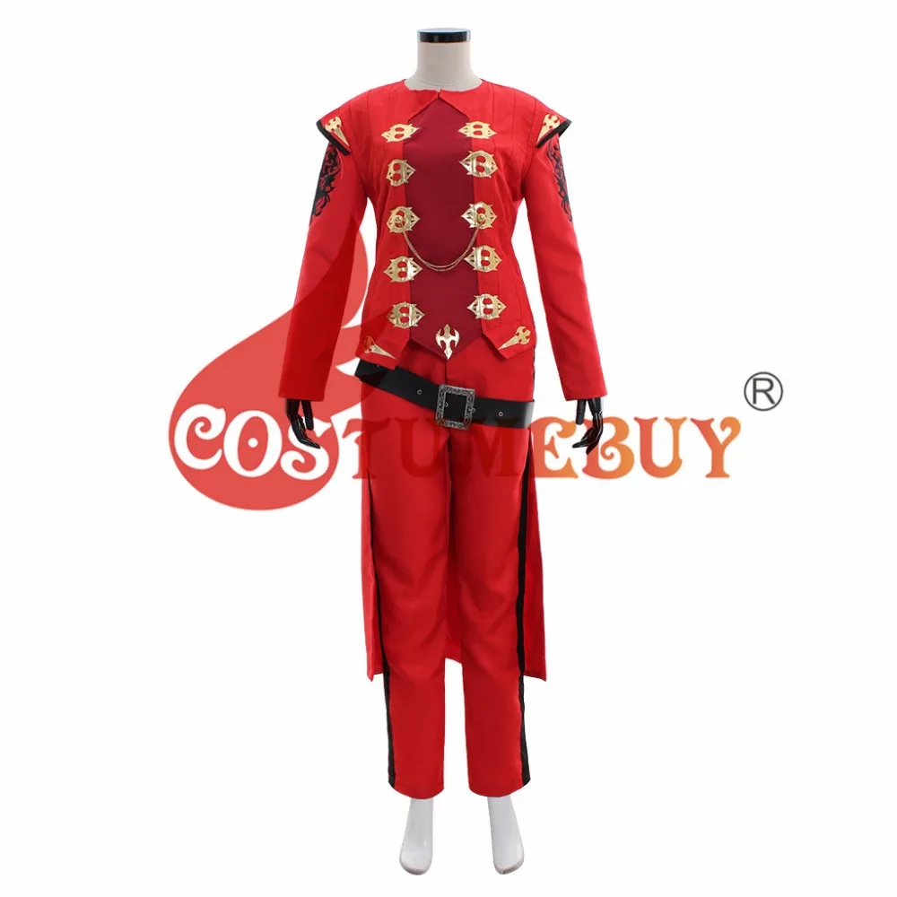 CostumeBuy игра Final Fantasy XIV Красный Маг Косплей Костюм на заказ Хэллоуин карнавальные костюмы косплей