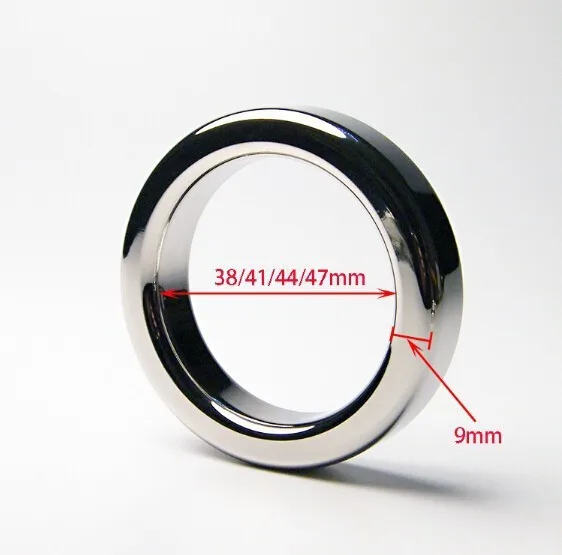 4 разных размера на выбор мужского кольца для пениса с замком для мужской бдсм-связи и звуками.