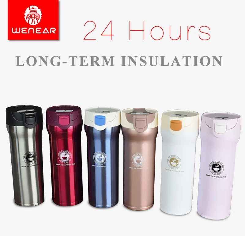 Janpan Бизнес Портативный Нержавеющая сталь двойные стенки вакуумной Колбы