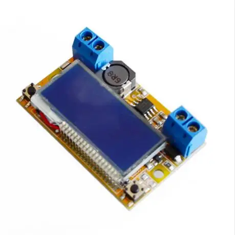 Регулируемый понижающий модуль питания от 5 до 23 В 0 16 3 а с ЖК дисплеем понижающим