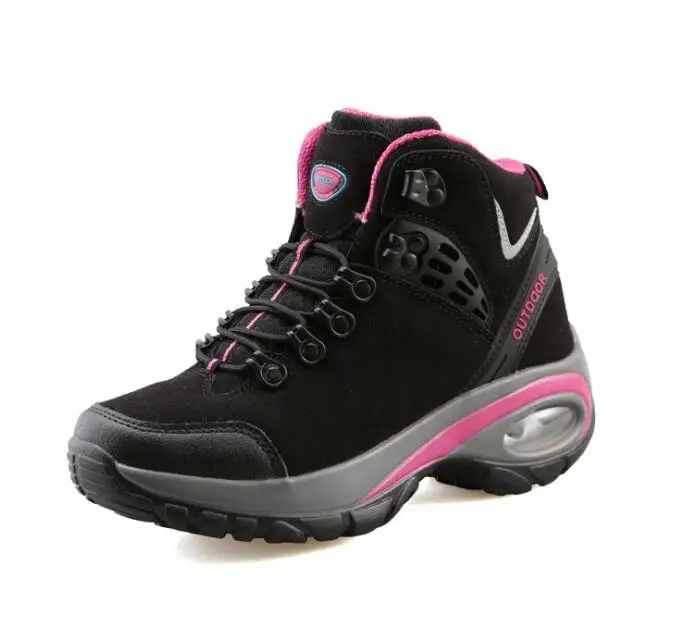 Akexiya Для мужчин женщин воздушной подушке Водонепроницаемый кожа Пеший Туризм