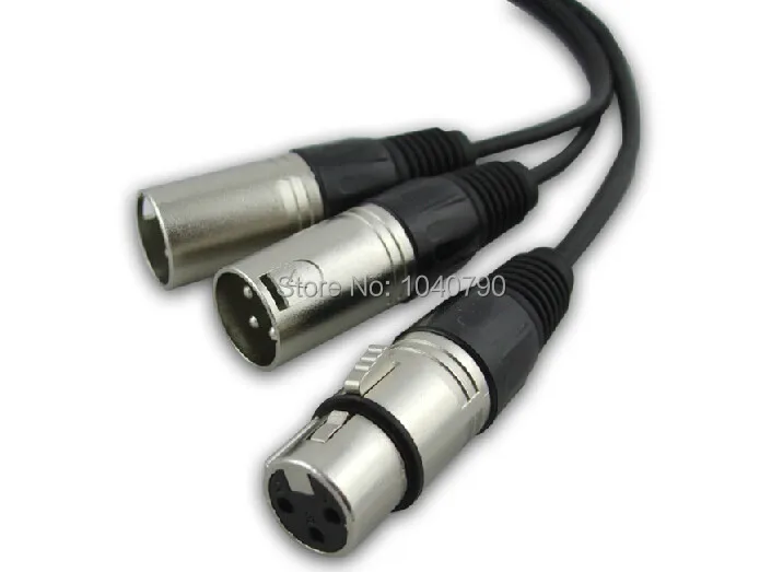 Кабель для микрофона mother you to dual card nong Audio line Tuning decca dragon 3M 9.6ft|microphone cable|audio linecable audio |