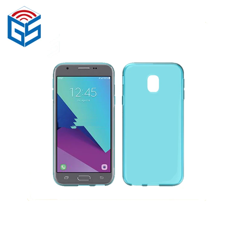 Полный прозрачный Прозрачная крышка ТПУ Гель для Кожи Чехол Samsung Galaxy J3 2017 J330 j330fn