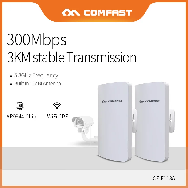 Comfast 2 . 300 /   Wi-Fi  3  5   Wi-Fi  AP   Nano station AP CF-E113A