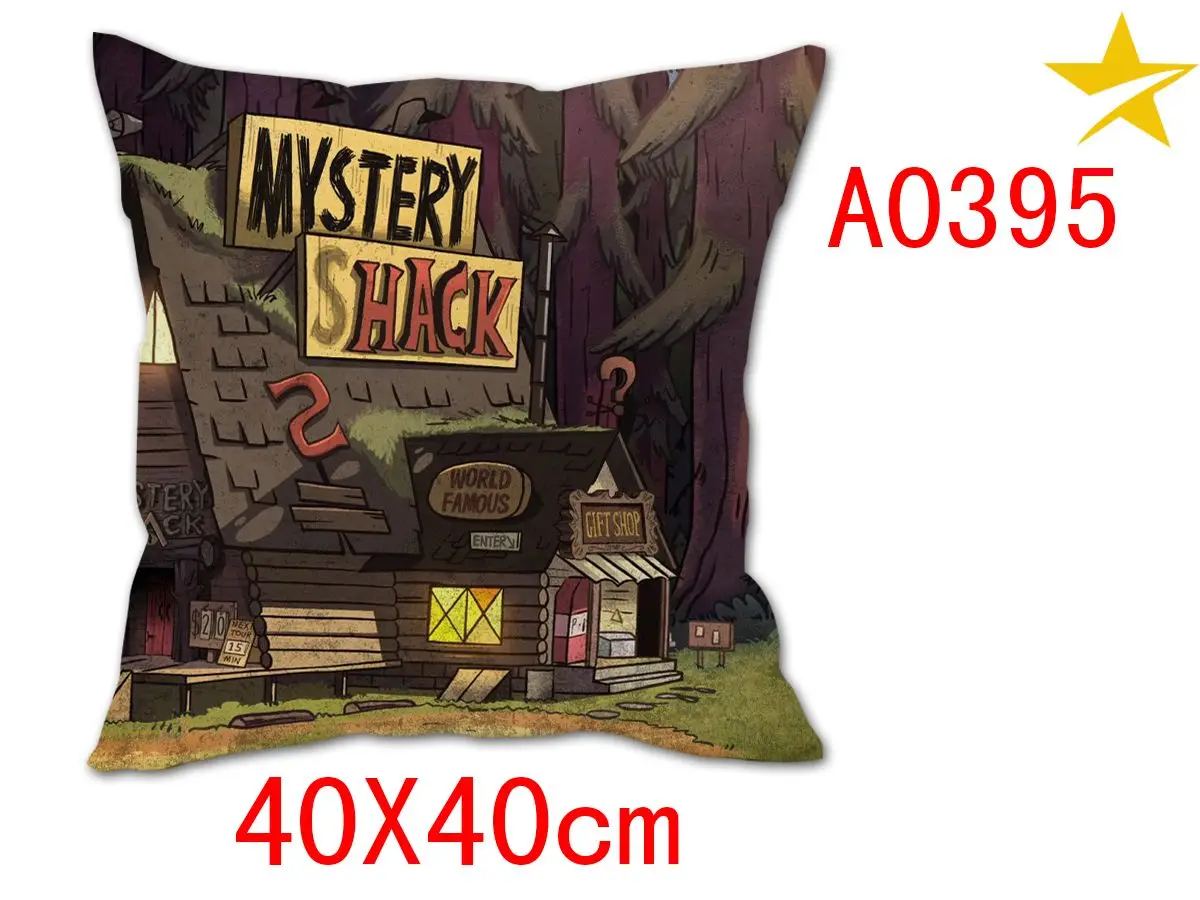 OHCOMICS 40*40 см аниме Гравитация Фолс Диппер Мейбл шифр счета персик кожура Подушка