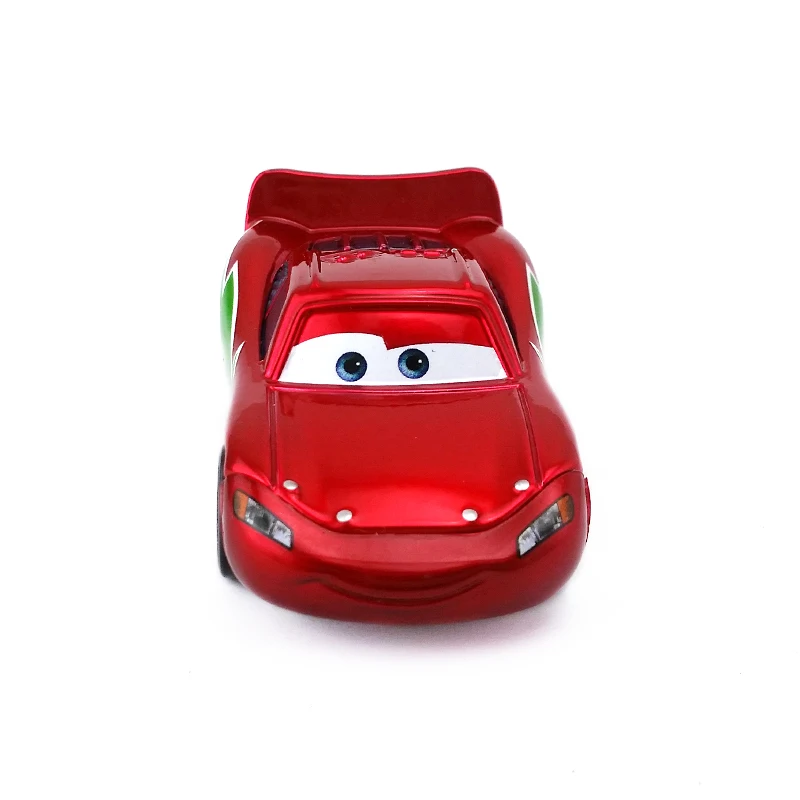 Disney Pixar Cars праздничный McQueen металлический литой под давлением игрушечный