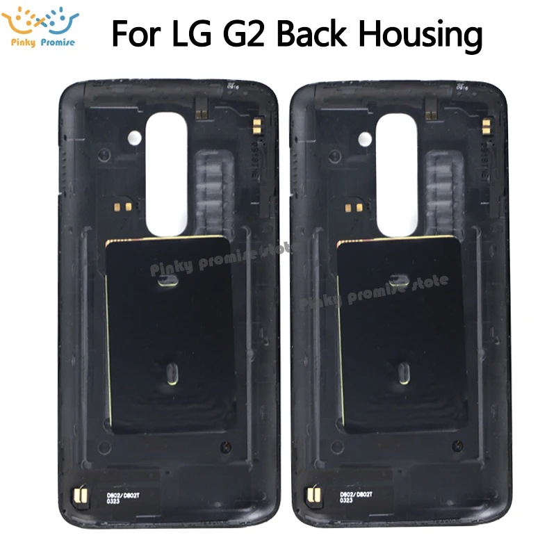 Черный и белый корпус аккумулятора для LG G2 D800 D802 LS980 VS980 задняя крышка корпуса