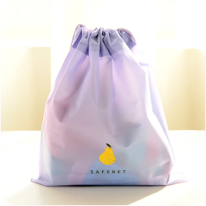 Водонепроницаемый ПЭ шнурок сумка дорожная для хранения аксессуары одежды