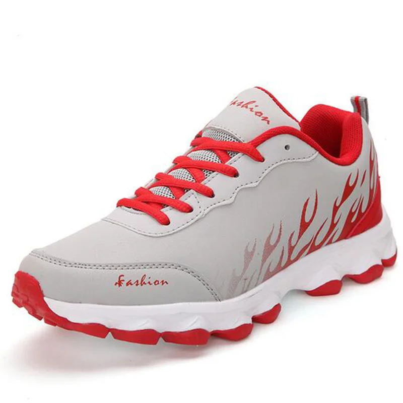 2017 spring and autumn solid color new men running shoes leisure travel flames couple sports free shipping#2 | Спорт и развлечения