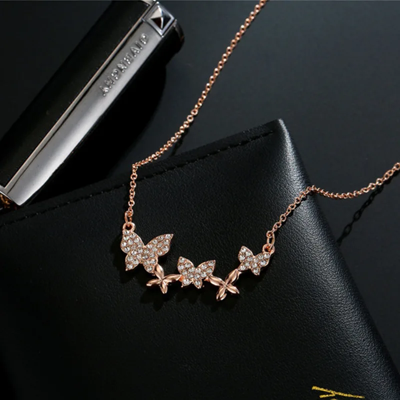 VIP Мода 2019 хит продаж простое ожерелье модная красивая благородная бабочка