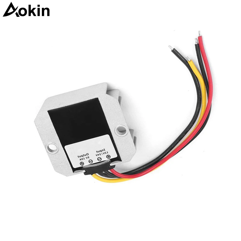 DC12V/24 В до 5 пост 10A 50 Вт автомобиля Напряжение редуктор DC понижающий