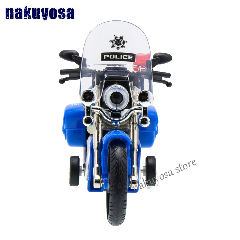 Имитационная модель мотоцикла YAMAHA Patrol полицейская Автомобильная игрушка