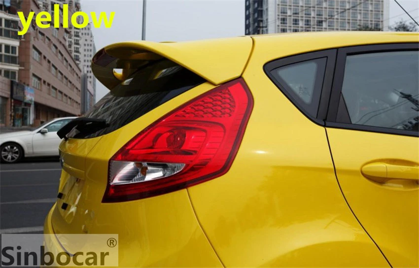 Задний спойлер из АБС пластика для Ford Fiesta 2009 15|Спойлеры и крылья| |