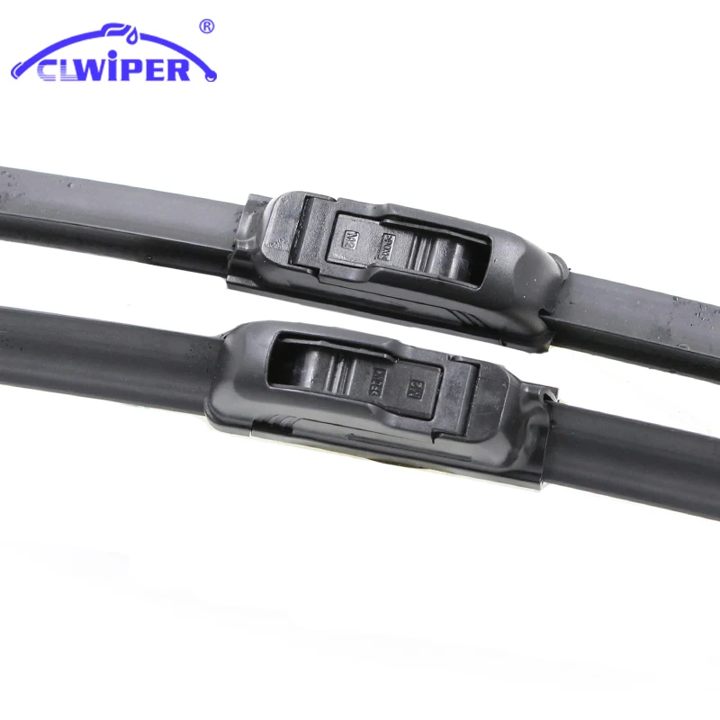 CLWIPER Universal U-Hook Soft Frameless Bracketless Car Windshield Rubber Wiper Blade 12&quot 14&quot 16&quot 18&quot 19&quot 20&quot 21&quot 22&quot
