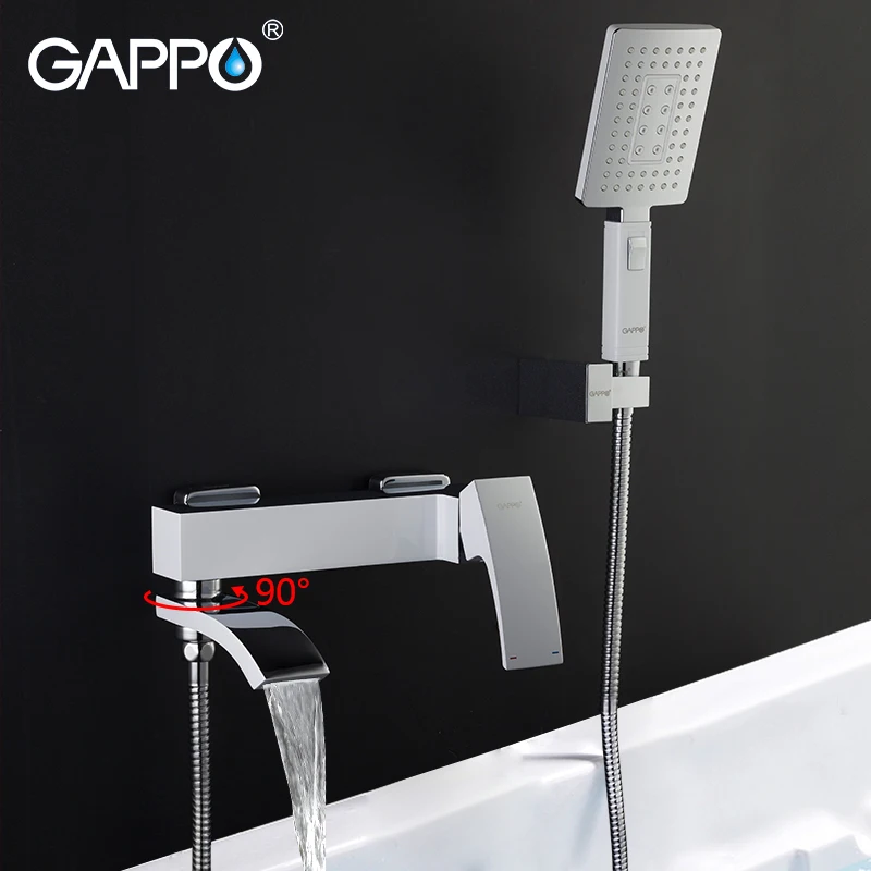 

GAPPO Shower Faucet Basin Waterfall Faucets Shower Mixer Tap Sink Tap Bathtub Faucet Mixer Rainfall Bath Faucets Rain Shower Set