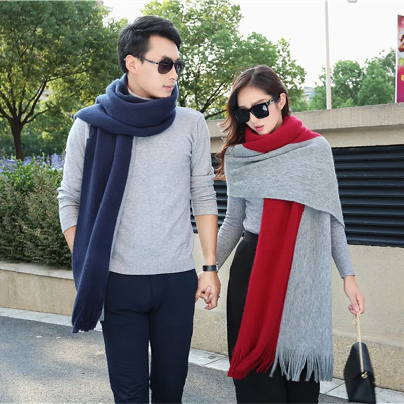 Женская мужская шарфы модные 2017 дамы зимние хиджаб шали пашмины обертывания