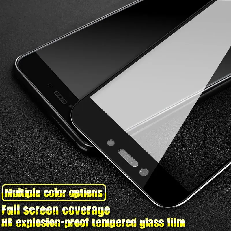 Imak Amazing Anti-Explosion Screen Protector For Xiaomi Redmi 4X Full Cover Tempered Glass for | Мобильные телефоны и