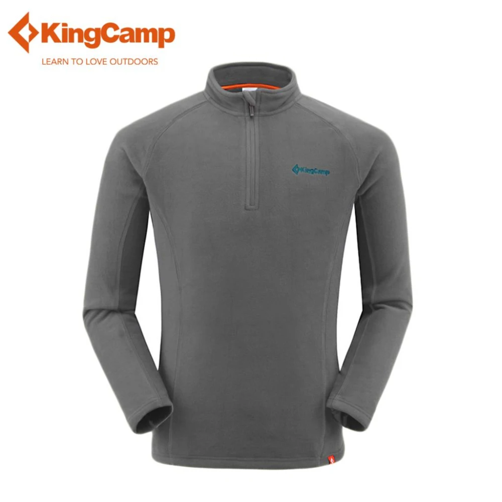 KingCamp Мужская зимняя флисовая куртка для улицы мягкий свитер мужское утепленное
