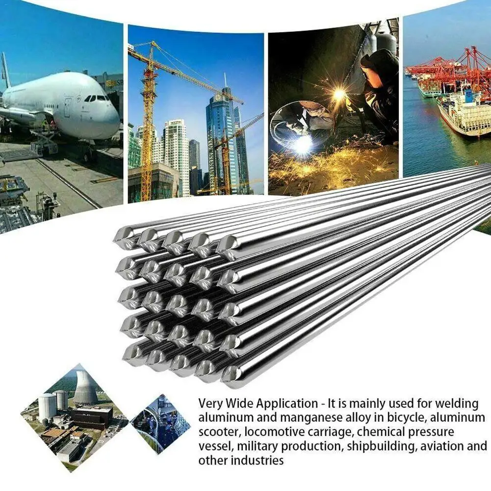 

50cm Low Temperature Aluminum Welding Rods 1.6/2mm Welding Wire No Need Solder Powder