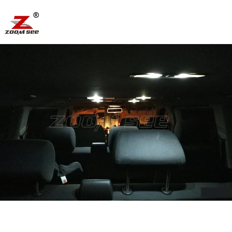 Белая светодиодная лампа Canbus без ошибок для номерного знака Mercedes Benz Vito W638 W639 W447