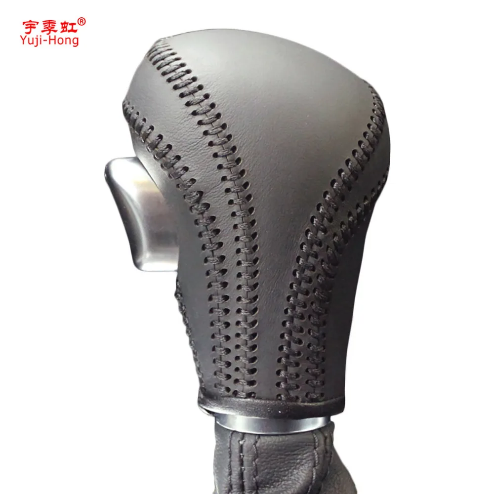 Чехол Yuji Hong из натуральной кожи для Audi A4 A5 A8 Q3 Q5 Q7 2009 2010|gear cover|shift collarscar gear cover |
