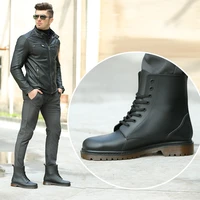 european and american fashionable male frosted antiskid wear resisting rain boots pvc rubber shoes casual short mens water shoe