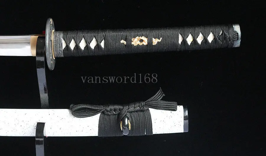 

Hand forge 1095 High carbon steel real Japanese Samurai Sword katana full tang.