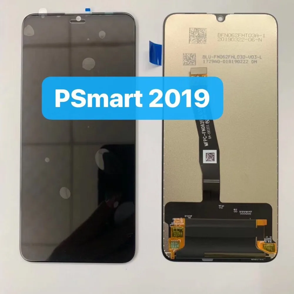 Для huawei P Smart, ЖК-дисплей, дигитайзер в сборе, сенсорный экран с рамкой для POT-LX1 P Smart, запасная часть