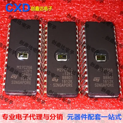 

Freeshipping M27C256 M27C256-12F1 Components