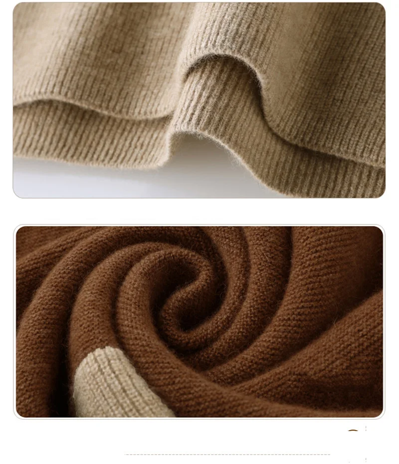 Новинка 2021 корейский свитер с воротником средней высоты женский свободный