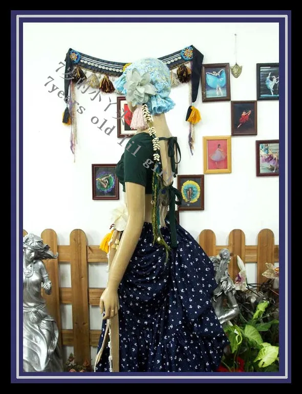 7 лет с изображением Лила из лайкры и хлопка для девочек танец живота Choli футболка