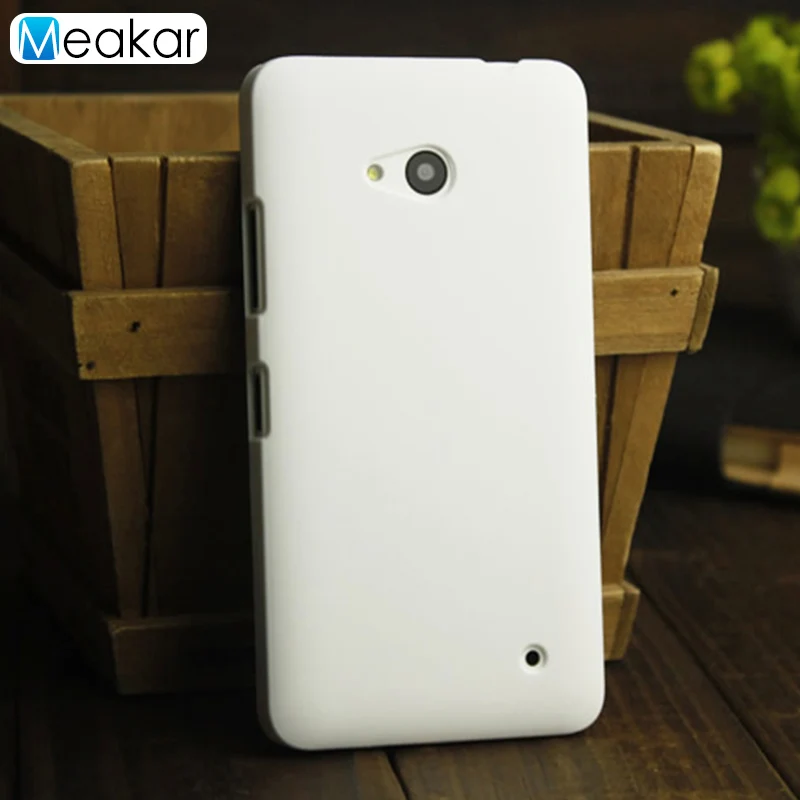 Матовый пластиковый чехол 640 для microsoft Lumia 640 чехол для microsoft Nokia Lumia Lte Dual Sim чехол-лента на заднюю панель - Цвет: white