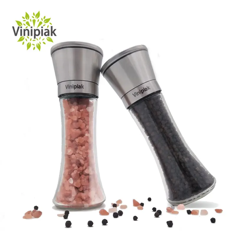 Новинка Vinipiak 2 шт./лот измельчитель для соли и перца ручная мельница с