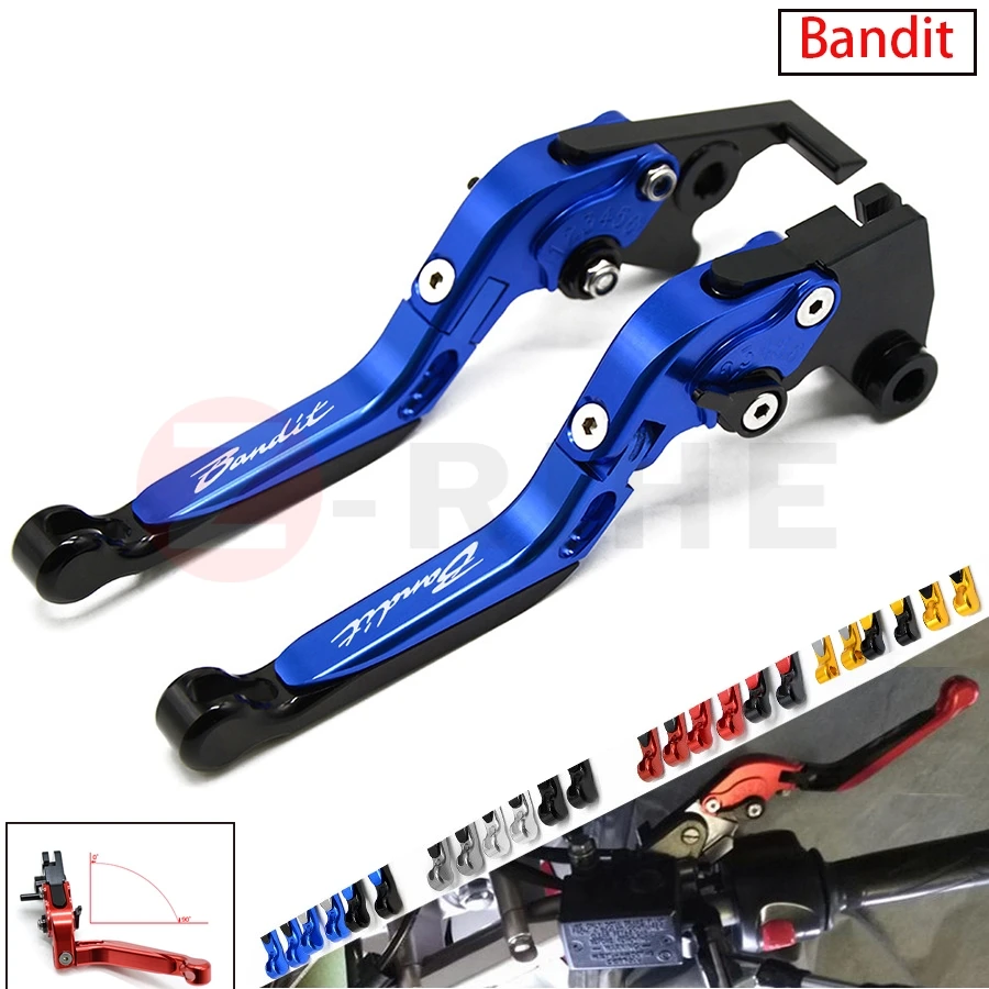 Для Suzuki Bandit GSF650 GSF 650 2005 2006 05 06 мотоциклетные алюминиевые регулируемые складные