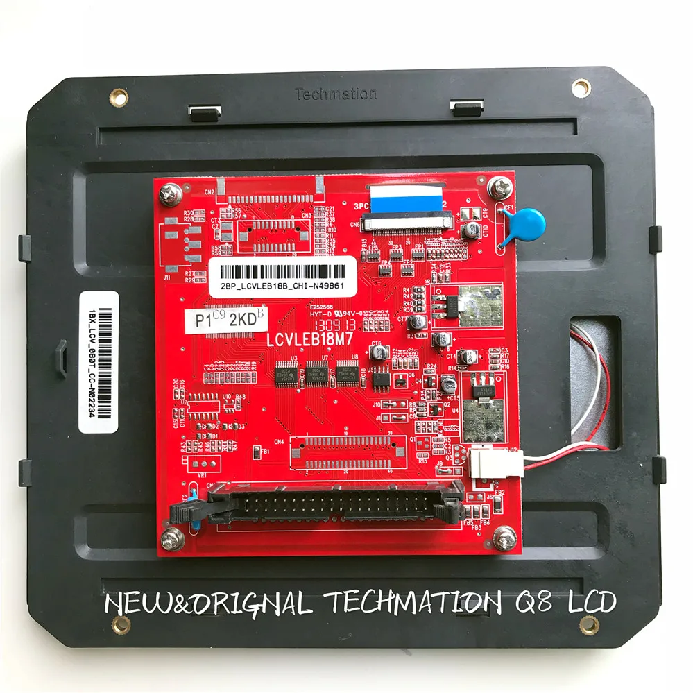 ЖК-дисплей Techmation LCVLEB18M7 для панели Q8 детали формовочной машины injetion ЖК-экран TECH2