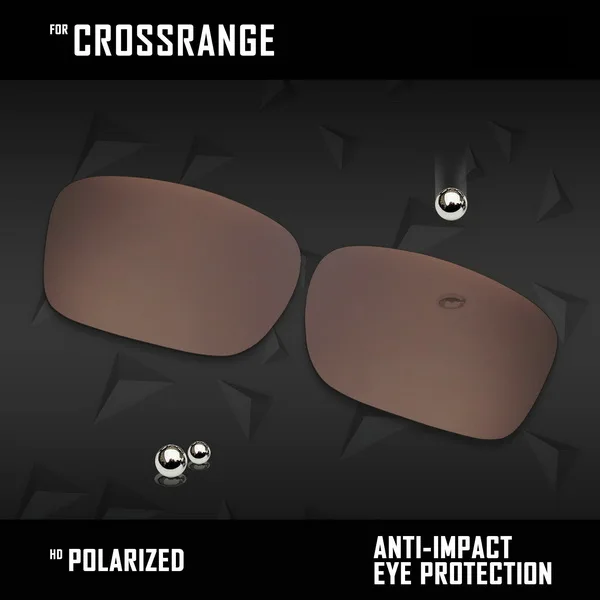 Earth Brown OOWLIT линзы для замены солнцезащитных очков Оукли Crossrange OO9361 Поляризованные-разноцветные - Цвет линз: Earth Brown
