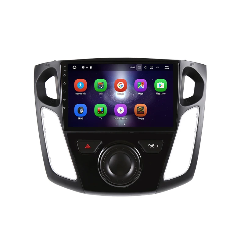 Aoluoya 9 &quotIPS 2 Гб RAM четырехъядерный Android 7 1 автомобильное радио GPS навигация для Ford