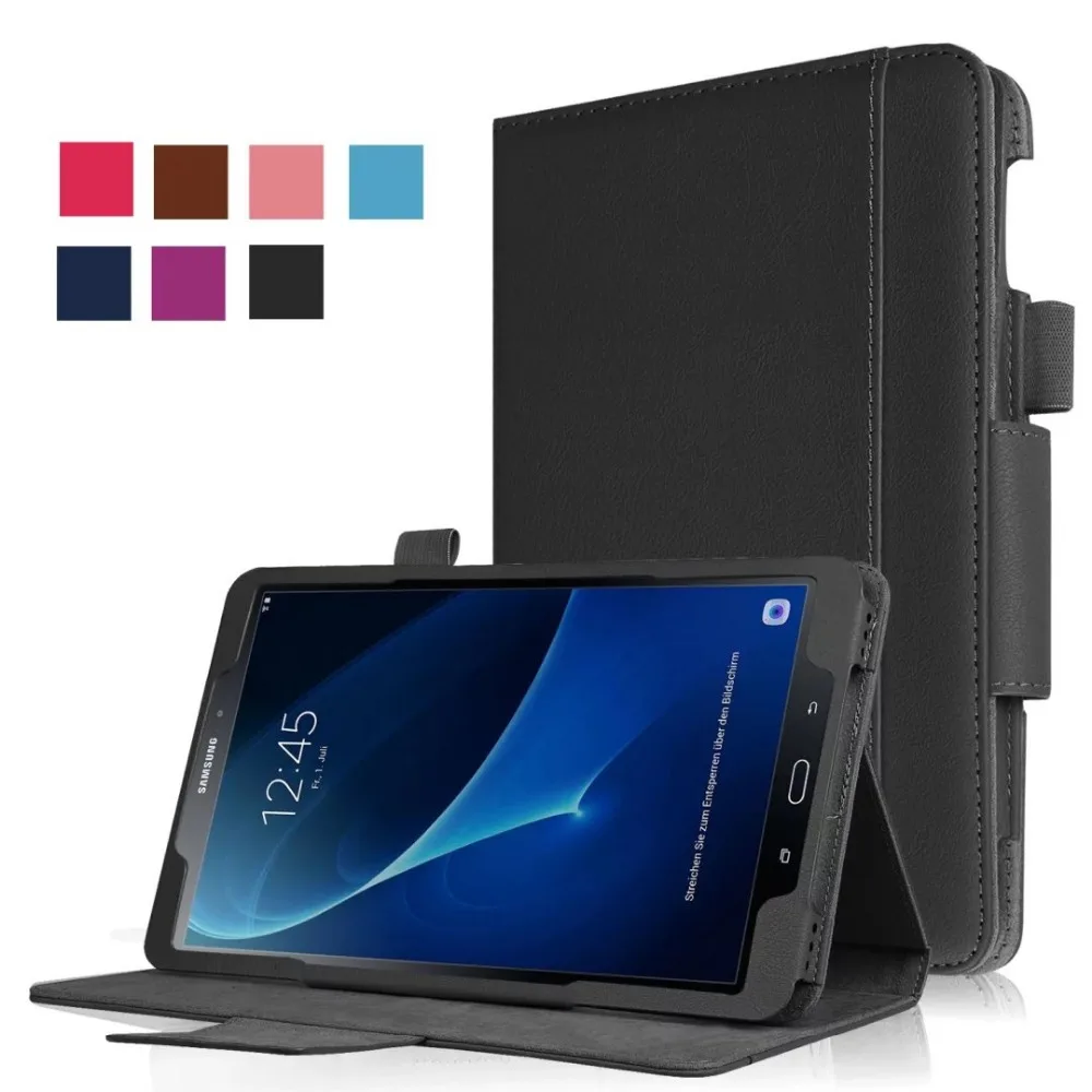 Чехол подставка из искусственной кожи для Samsung Galaxy Tab A 10 1 T580 T585|for samsung galaxy tab|case for