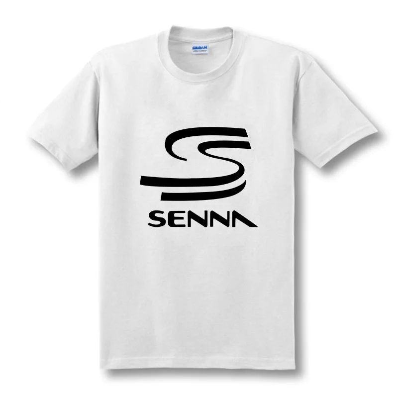 Мужская футболка с короткими рукавами HERO F1 AYRTON SENNA Повседневная Размеры S ~ 2XL