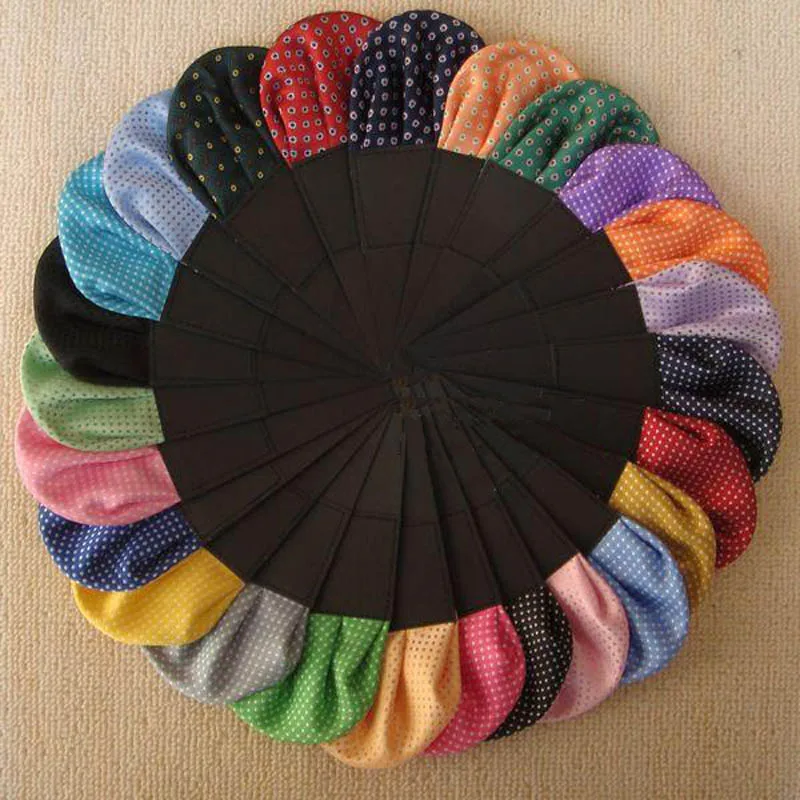 Мужской полиэфирный Шелковый предварительный Складной Карманный платок в