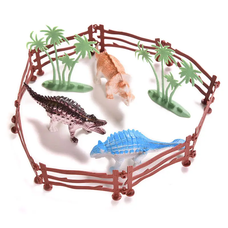 Новинка 13 шт./компл. забавные экшн фигурки динозавров игрушки для парка сборники