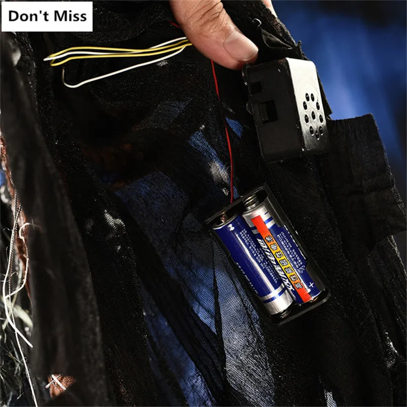 Фестиваль ужасов призрак Декор Электрический висячий Призрак Кукла домашний бар